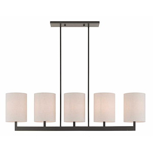 Modern Contemporary Five Light Chandelier - 1121916