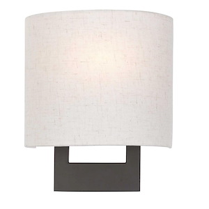 Eldon North - 1 Light ADA Wall Sconce in Contemporary Style - 8 Inches wide by 9.5 Inches high - 1268828