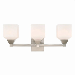 Chapman Fold - 3 Light Bathroom Light in Traditional Style - 23 Inches wide by 9.5 Inches high - 1122093
