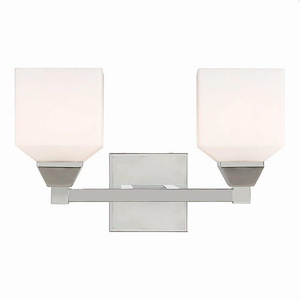 Chapman Fold - 2 Light Bathroom Light in Traditional Style - 15 Inches wide by 9.5 Inches high - 1122095