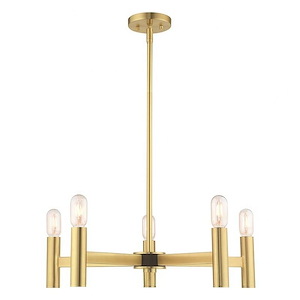 Modern Farmhouse Five Light Chandelier - 1122162