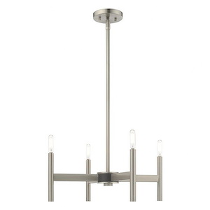Modern Farmhouse Four Light Chandelier - 1122165