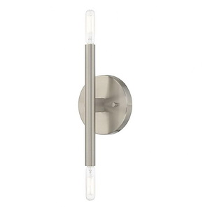 Sutherland Glas - Two Light ADA Wall Sconce - 5.13 Inches wide by 16.25 Inches high - 1268982