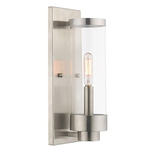 Ladywell Acres - 1 Light Outdoor ADA Wall Lantern in Coastal Style - 4.75 Inches wide by 12 Inches high - 1122190