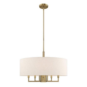Modern Traditional Five Light Chandelier - 1122208