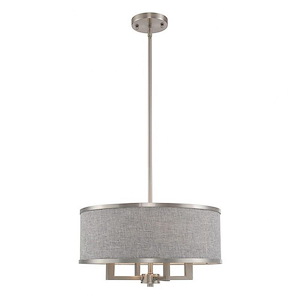 Newcomen Grove - 4 Light Pendant in New Traditional Style - 18 Inches wide by 18 Inches high - 1268940