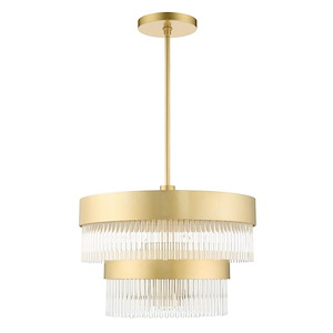 Modern Four Light Chandelier - 1122397