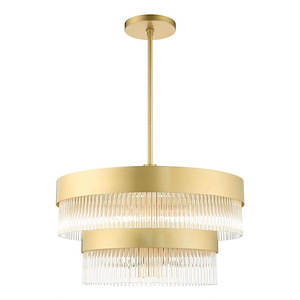 Modern Six Light Chandelier - 1122401