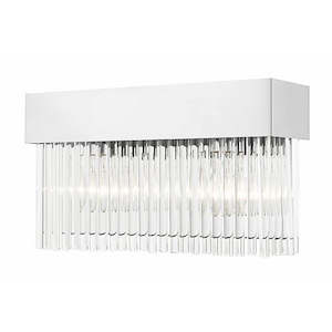 Powell Wynd - 2 Light Bathroom Light in Modern Style - 14 Inches wide by 7.75 Inches high - 1122405