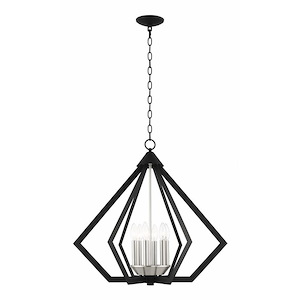 Modern Contemporary Six Light Chandelier - 1121865