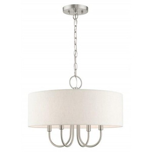 Ladywell Cloisters - 4 Light Pendant in New Traditional Style - 18 Inches wide by 13.63 Inches high - 1122549