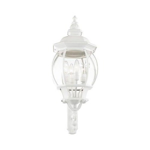 Front Close - 4 Light Outdoor Wall Lantern in Traditional Style - 11 Inches wide by 30 Inches high - 1120989