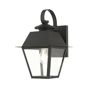 Lane Wood - 1 Light Outdoor Wall Lantern - 1269402