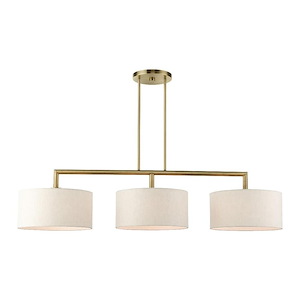 Modern Traditional Three Light Chandelier - 1122699