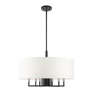 Pleasant Crescent - 7 Light Pendant in Modern Style - 24 Inches wide by 18.5 Inches high - 1122703