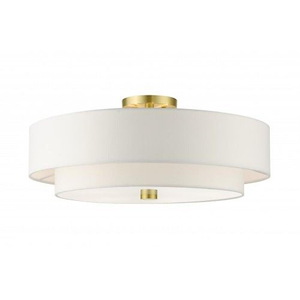 Pleasant Crescent - 9.5 Inch 5 Light Semi-Flush Mount - 1269144