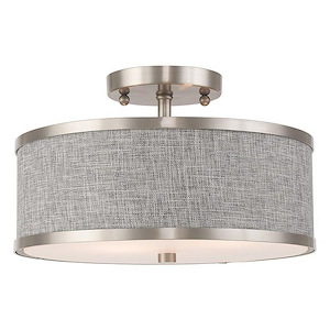 Newcomen Grove - 2 Light Semi-Flush Mount - 1269623