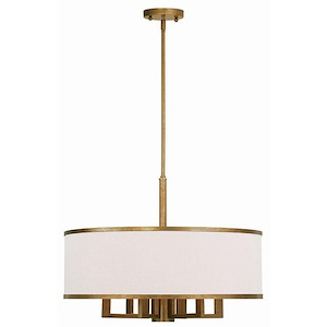 Transitional Six Light Chandelier - 1122257