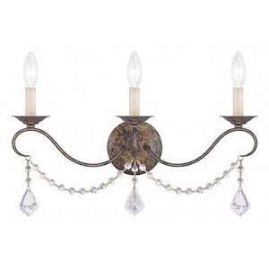 Brookfield Spinney - 3 Light Wall Sconce - 1269153
