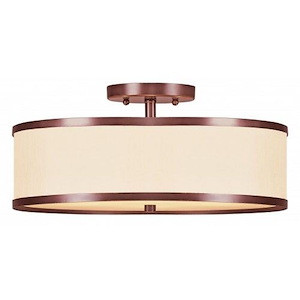 Newcomen Grove - 3 Light Flush Mount - 1269217