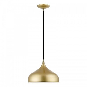 All Saints Vale - 1 Light Pendant In Transitional Style-15 Inches Tall and 11.75 Inches Wide - 1269220