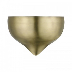 All Saints Vale - 1 Light Wall Sconce In Transitional Style-5.25 Inches Tall and 9.75 Inches Wide - 1123126