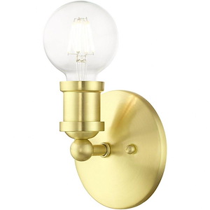Caernarvon Woods - 1 Light ADA Bathroom Light In Transitional Style-5.25 Inches Tall and 5 Inches Wide - 1268460
