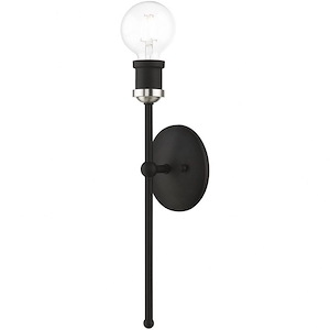 Caernarvon Woods - 1 Light ADA Wall Sconce In Transitional Style-15 Inches Tall and 5 Inches Wide - 1268446
