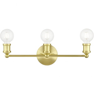 Caernarvon Woods - 3 Light ADA Bathroom Light In Transitional Style-5.13 Inches Tall and 20.25 Inches Wide - 1268685
