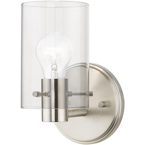 Belton Lawn - 1 Light Wall Sconce In Contemporary Style-8.5 Inches Tall and 5 Inches Wide - 1268459