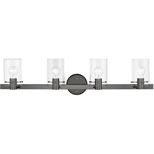 Belton Lawn - 4 Light Bathroom Light In Contemporary Style-8.5 Inches Tall and 35.5 Inches Wide - 1268593