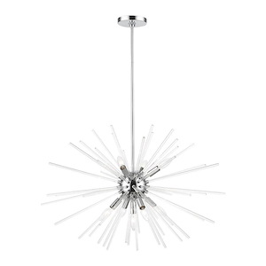 Cambrian Haven - 9 Light Large Pendant In Sparkling Style-25.75 Inches Tall and 32 Inches Wide - 1268535