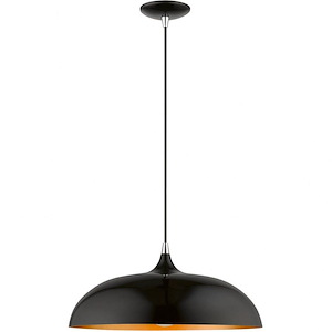 All Saints Vale - 1 Light Pendant In Transitional Style-13.75 Inches Tall and 17.75 Inches Wide - 1269535