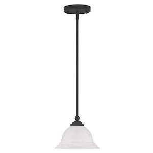 Turnberry Spur - 1 Light Mini Pendant in Traditional Style - 8.25 Inches wide by 10 Inches high - 1120879