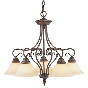 Traditional Five Light Chandelier - 1120930