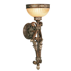 Westbrook Bridge - 1 Light Wall Sconce in French Country Style - 7.25 Inches wide by 19.75 Inches high - 1269303
