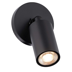 Fifth Buildings - 17W 1 LED Outdoor Wall Mount-5.06 Inch Tall and 4.75 Inch Wide - 1391945