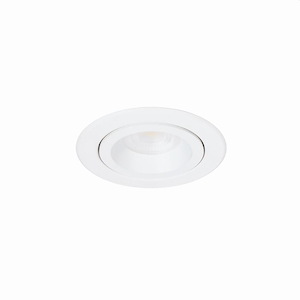 Brisbane Poplars - 9W 1 LED Fire Rated Round Adjustable Recessed Kit-1.67 Inch Tall and 4.73 Inch Wide - 1392101