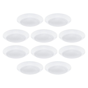Parsons Sidings - 15W 1 LED Flush Mount (Pack of 10)-1.25 Inch Tall and 7.5 Inch Wide - 1392113