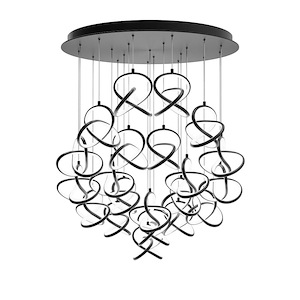 Holly Broadway - 321W 21 LED Pendant-7.5 Inches Tall and 26 Inches Wide - 1392389
