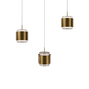 Exeter Buildings - 26W 3 4CCT LED Pendant-5 Inch Tall and 41.5 Inch Length - 1392499
