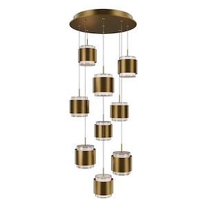 Exeter Buildings - 79W 9 4CCT LED Pendant-5 Inch Tall and 17 Inch Wide - 1392537