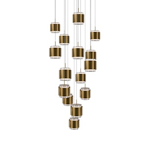 Exeter Buildings - 132W 15 4CCT LED Pendant-5 Inch Tall and 23 Inch Wide - 1392491
