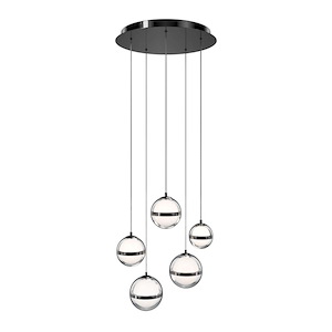 Highfield Hey - 48W 5 4CCT LED Pendant-6.38 Inch Tall and 5.88 Inch Wide - 1392560