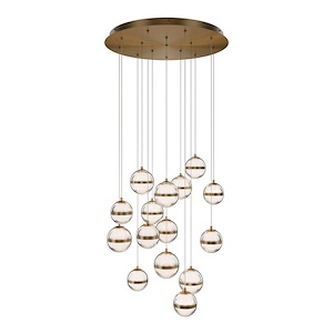 Highfield Hey - 140W 15 4CCT LED Pendant-6.38 Inch Tall and 5.88 Inch Wide - 1392545