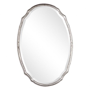 Oval Mirror-36 Inches Tall and 24 Inches Wide - 1326289