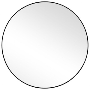 Round Mirror-34 Inches Tall and 34 Inches Wide - 1326273