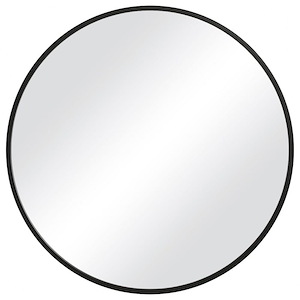 Round Mirror-37 Inches Tall and 37 Inches Wide - 1326284