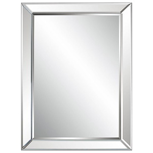 Frameless Mirror-39.5 Inches Tall and 29.5 Inches Wide - 1326298