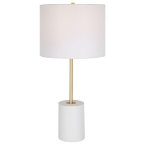 1 Light Table Lamp-27.5 Inches Tall and 13 Inches Wide - 1326209